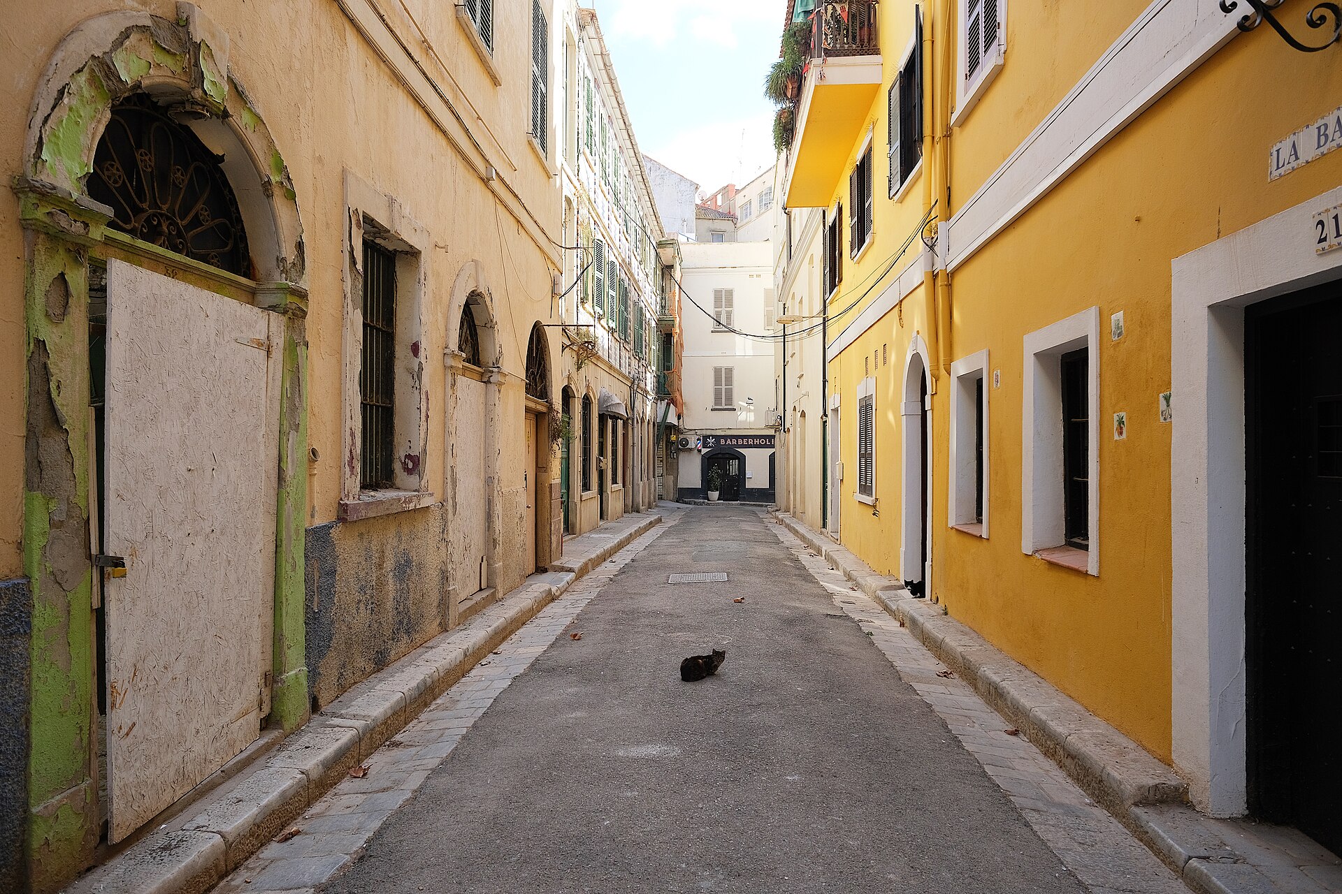 A street in Gibraltar