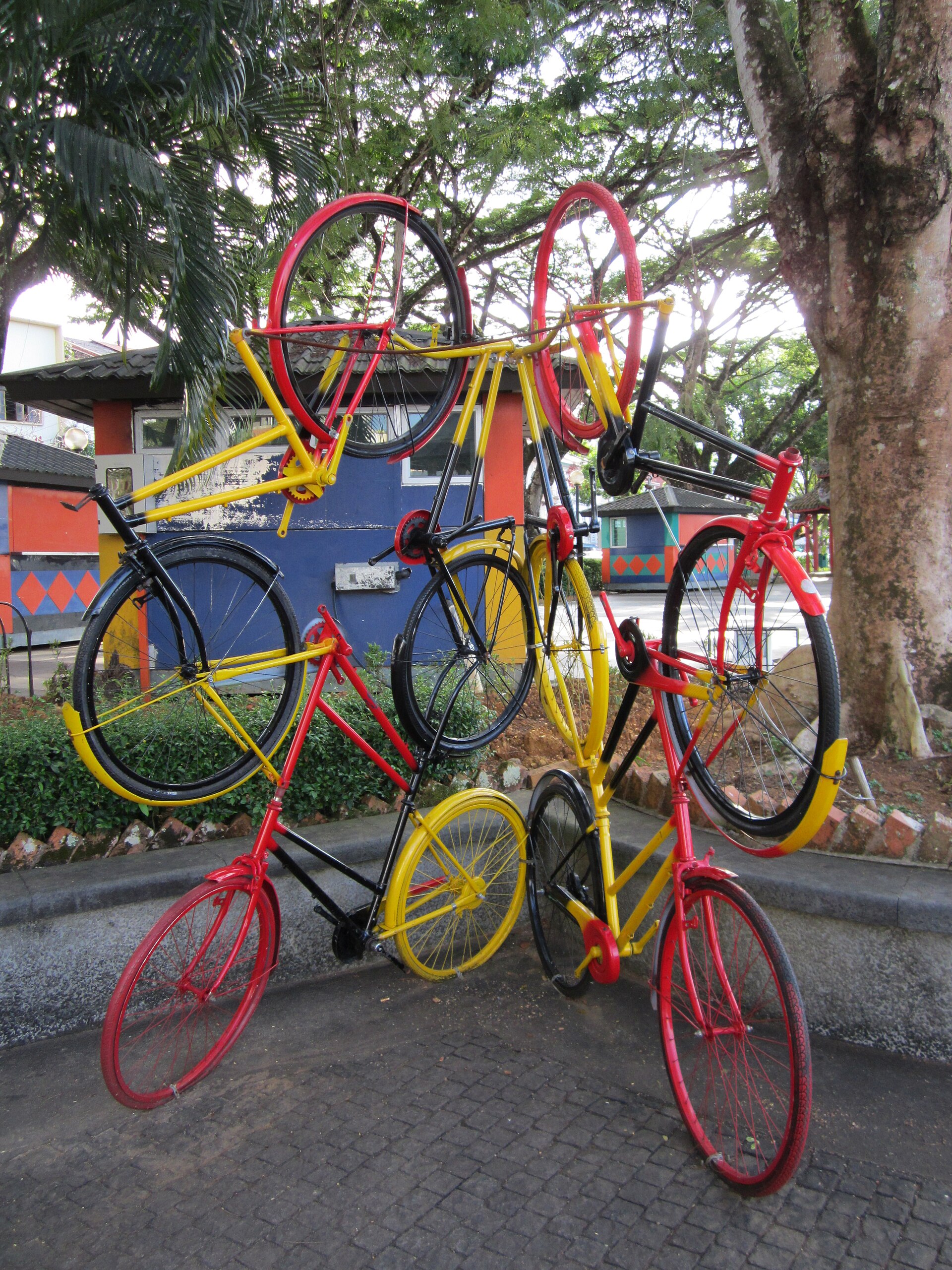 Kuching鈥檚 old riverside streets near the waterfront