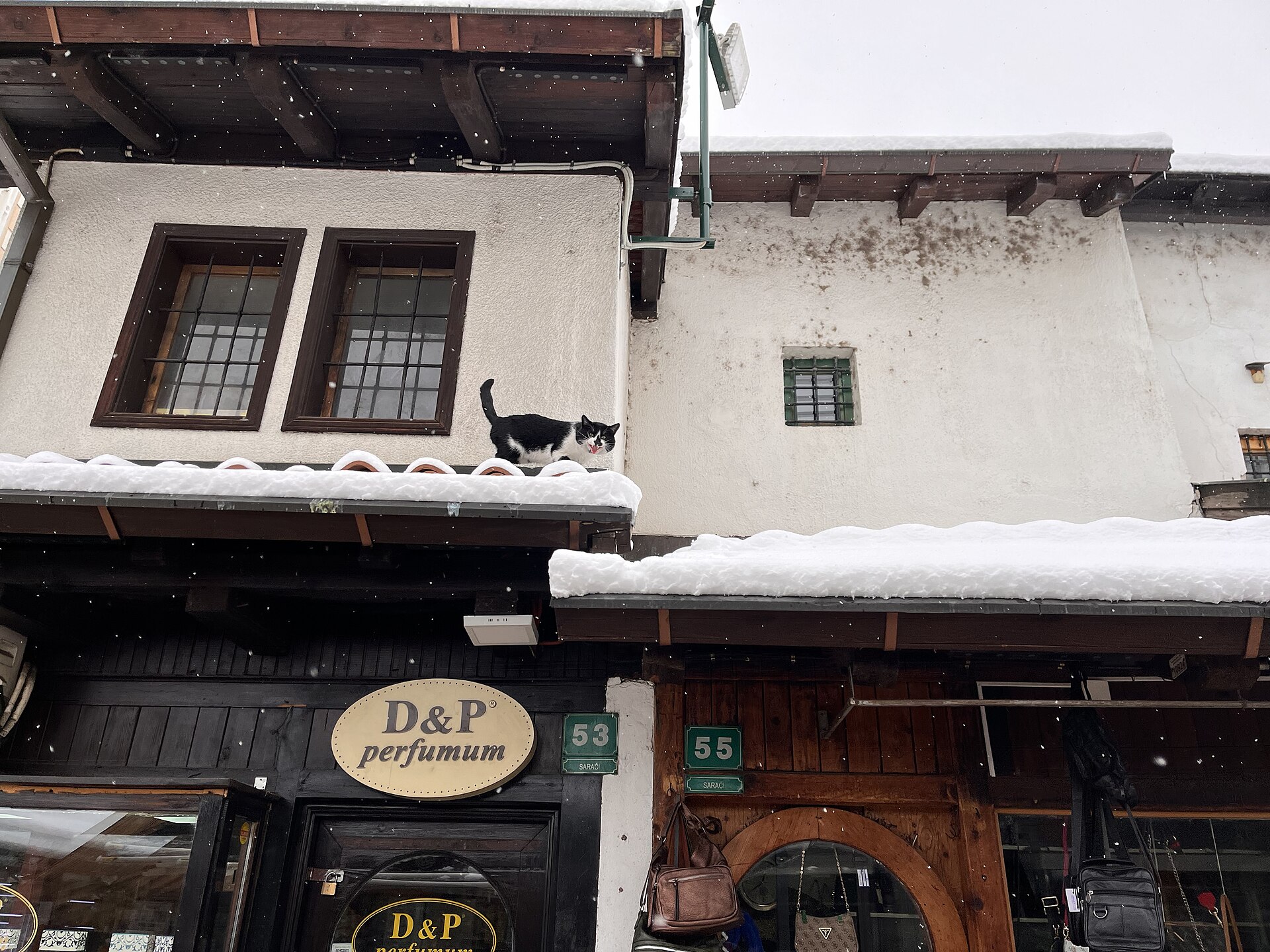 Sarači street in the old bazaar of Sarajevo